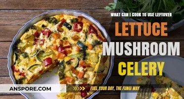 Creative Recipes to Transform Leftover Lettuce, Mushrooms, and Celery