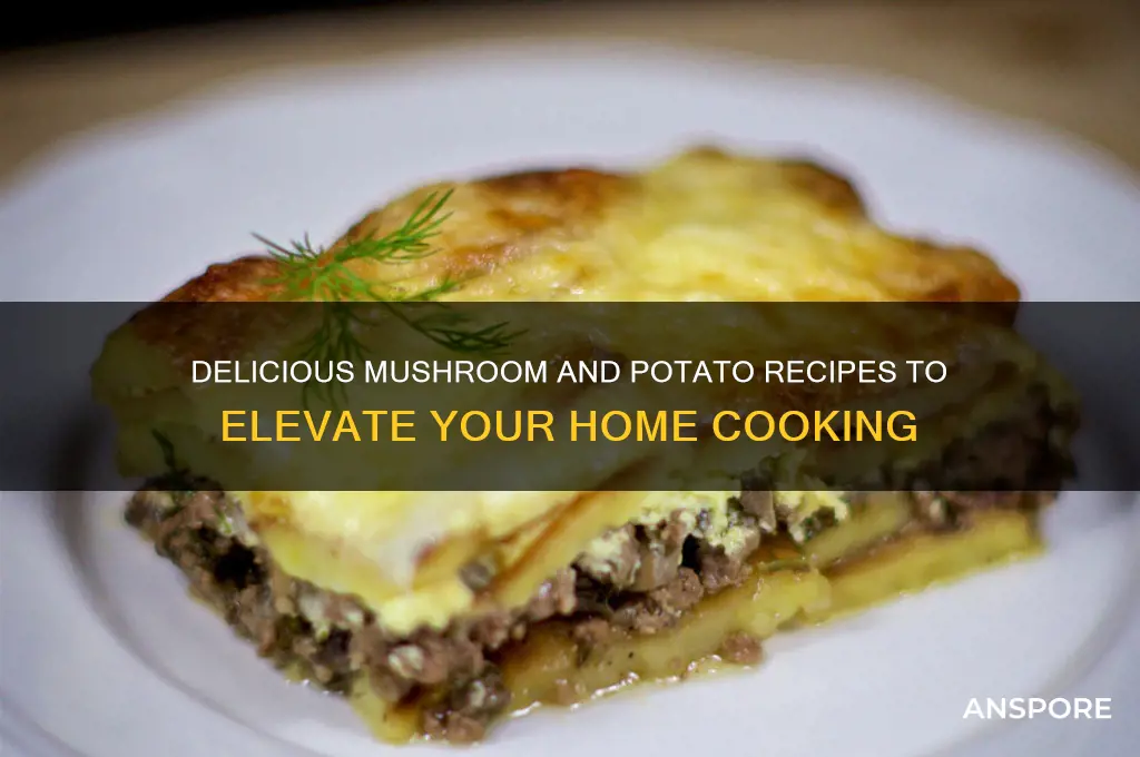 what can i cook with mushrooms and potatoes