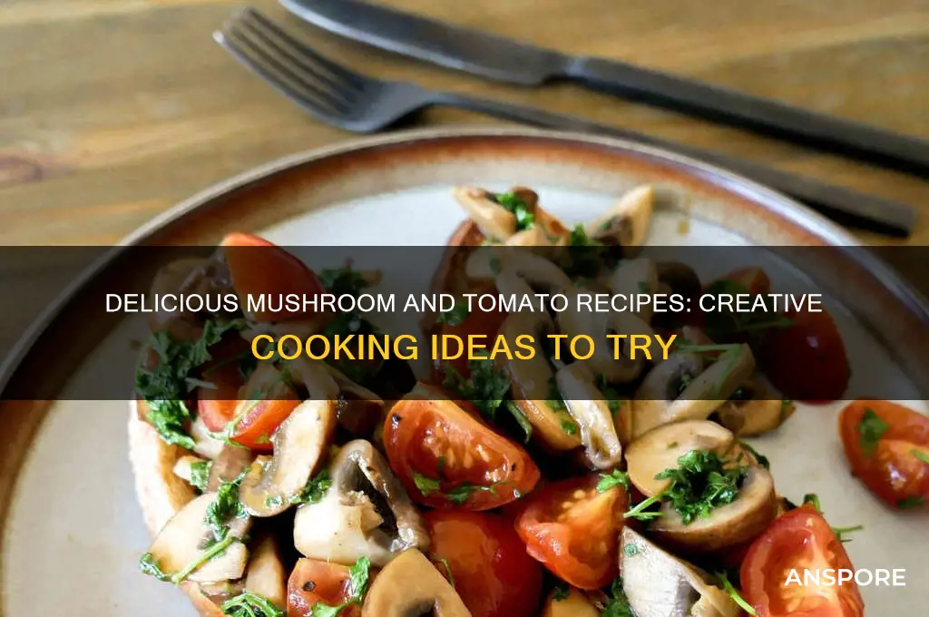 what can i cook with mushrooms and tomatoes
