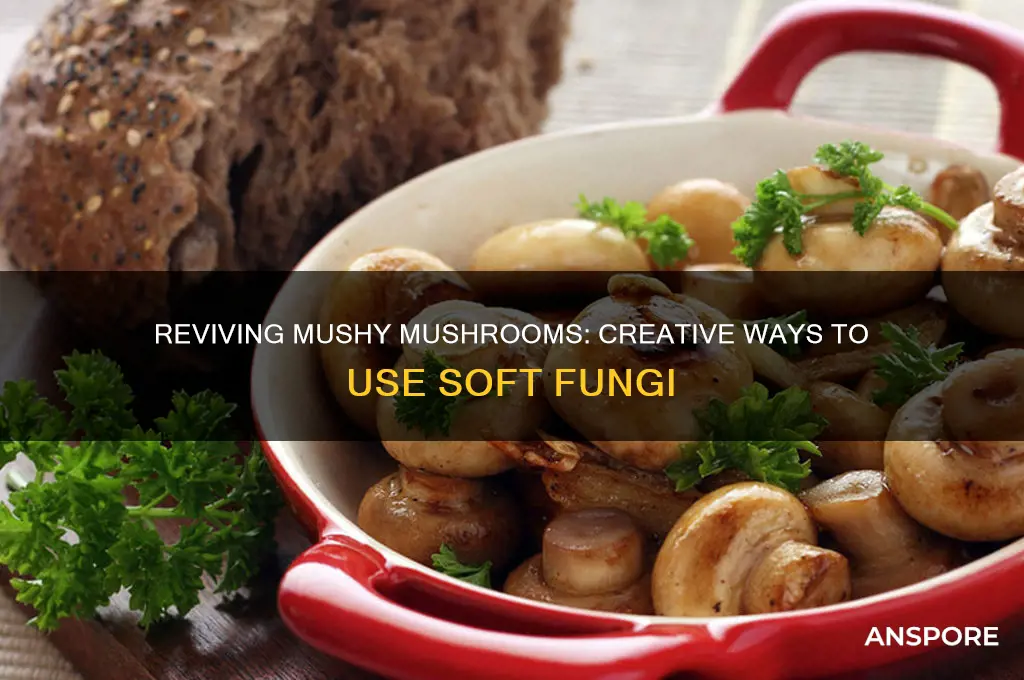 what can i do with mushy mushrooms