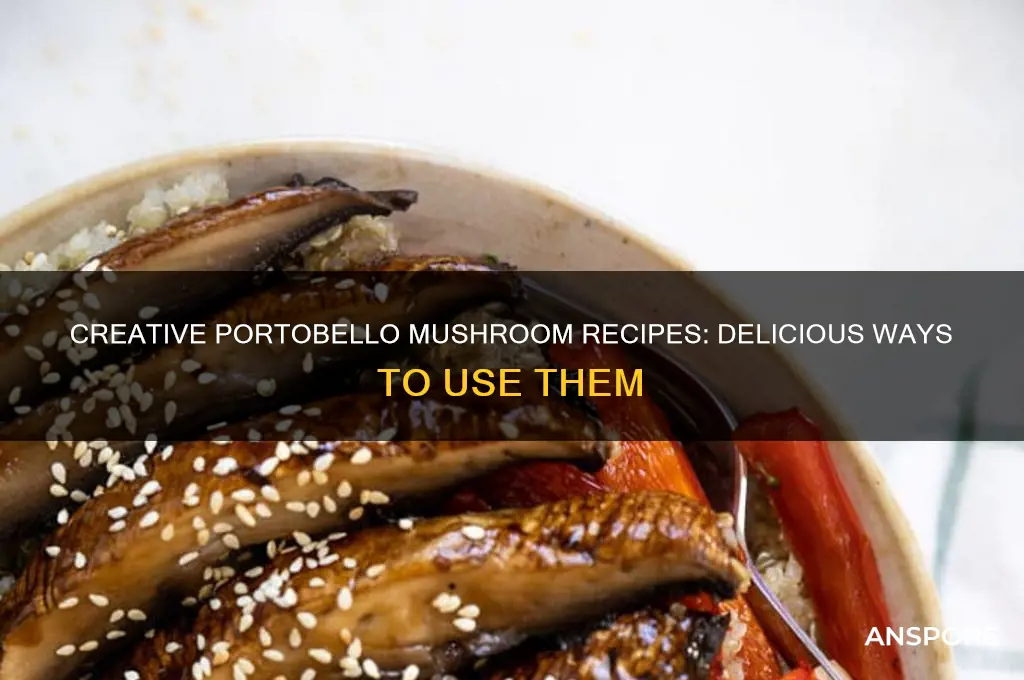 what can i do with portobello mushrooms