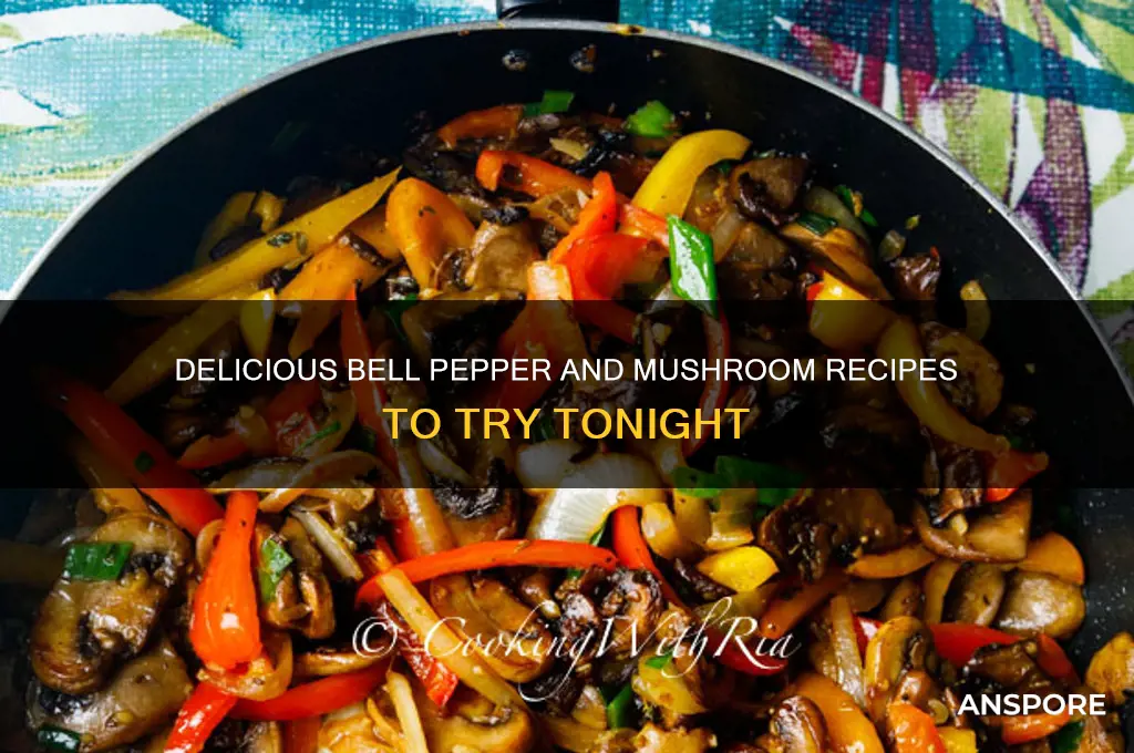 what can i make with bell peppers and mushrooms