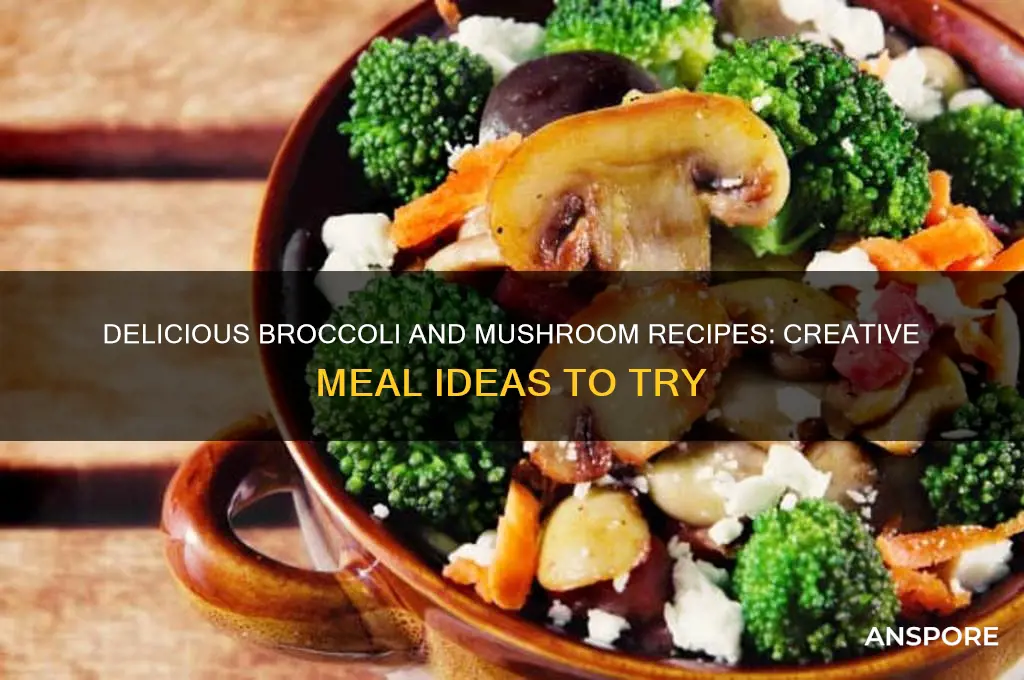 what can i make with broccoli and mushrooms