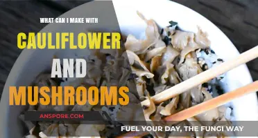 Creative Cauliflower and Mushroom Recipes: Delicious, Healthy Meal Ideas