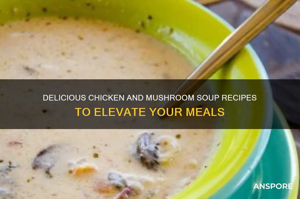 what can i make with chicken and mushroom soup