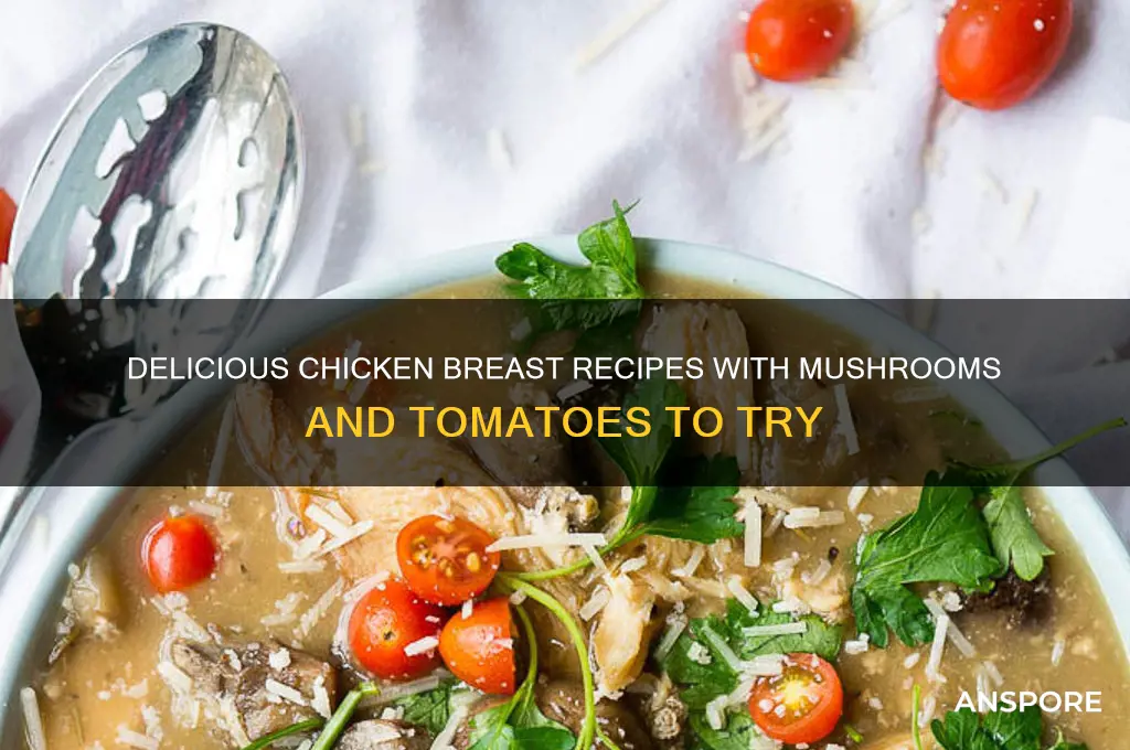 what can i make with chicken breast mushrooms tomatoes