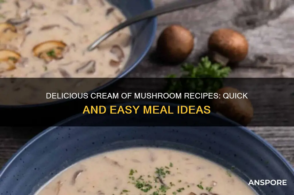 what can i make with cream of mushroom easy