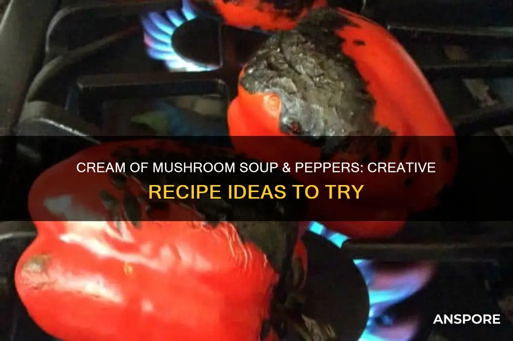 what can i make with cream of mushroom soup peppers