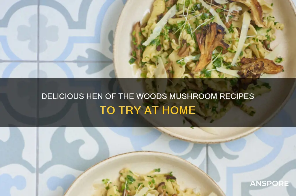 what can i make with hen of the woods mushrooms