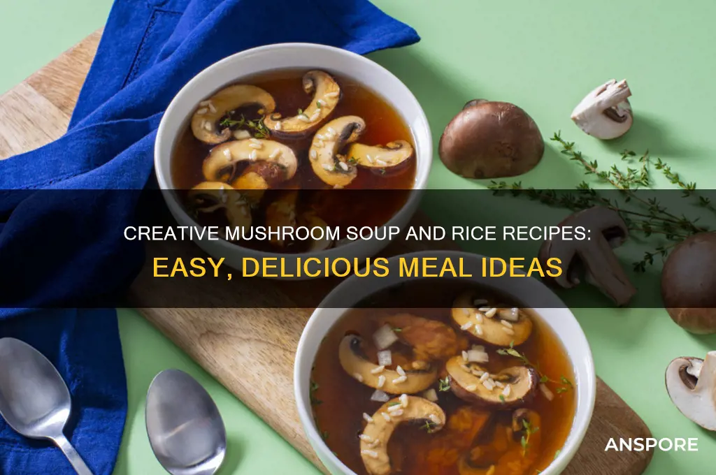 what can i make with mushroom soup and rice