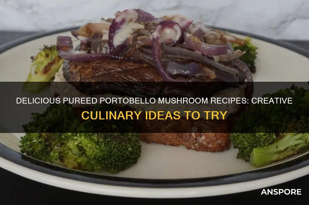 what can i make with pureed portabello mushrooms