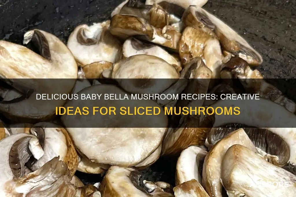 what can i make with sliced baby bella mushrooms