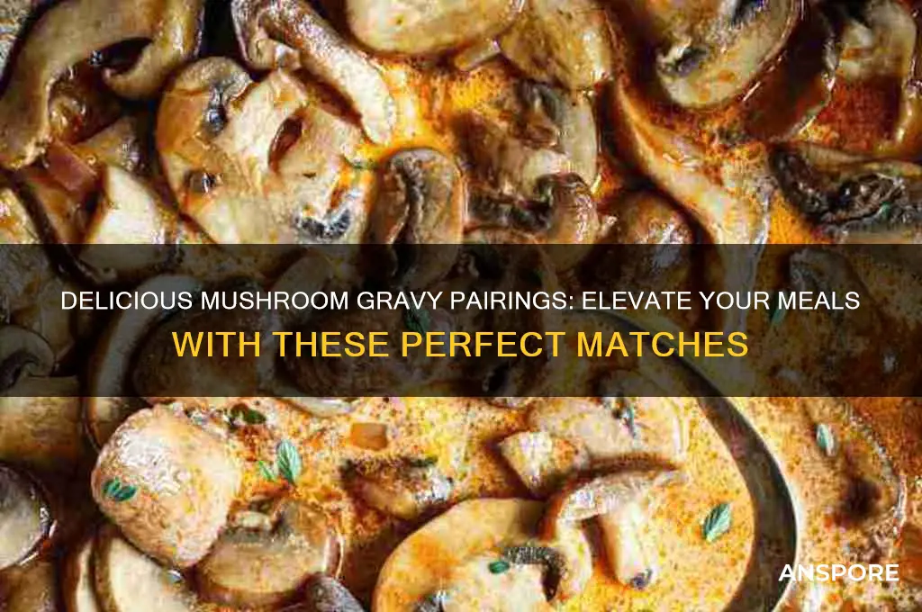 what can i pair with mushroom gravy
