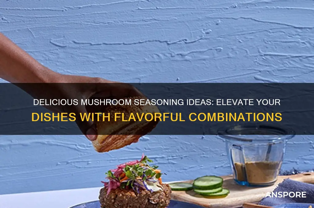 what can i season mushrooms with