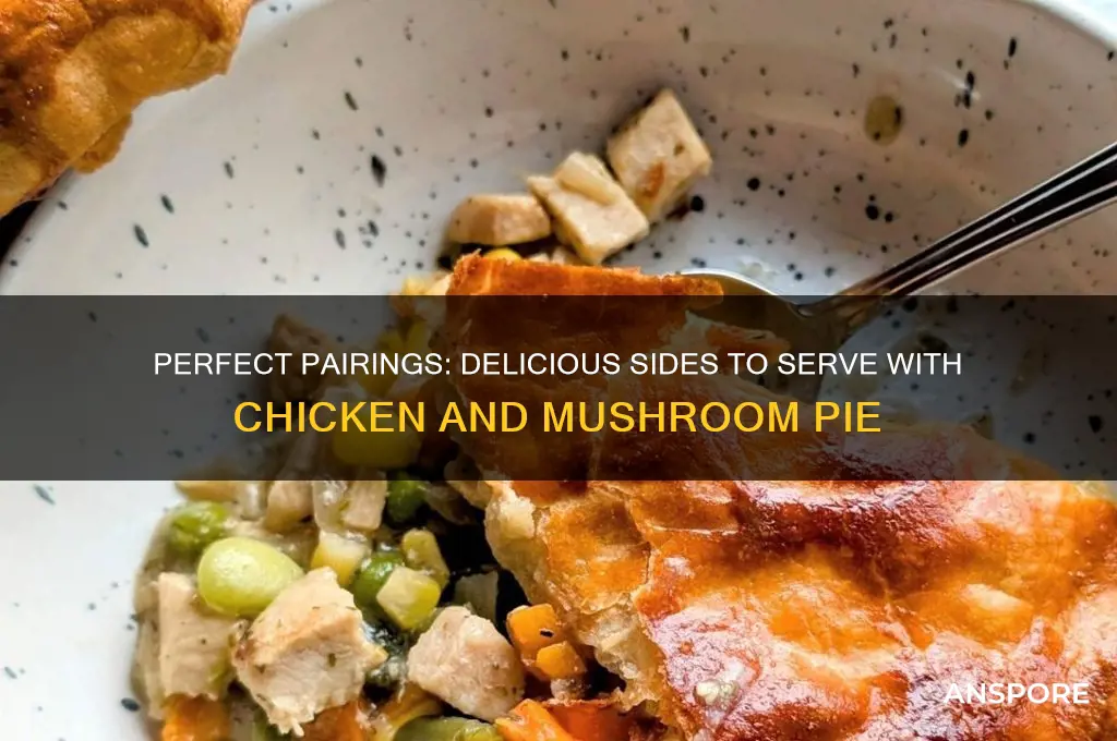 what can i serve with chicken and mushroom pie