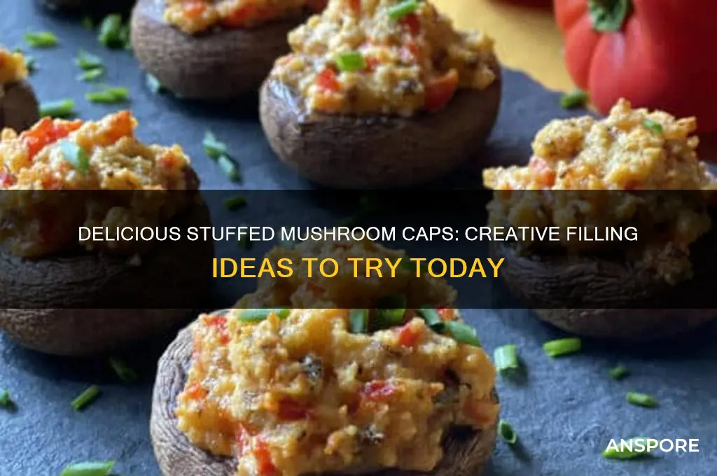 what can i stuffed mushroom caps with
