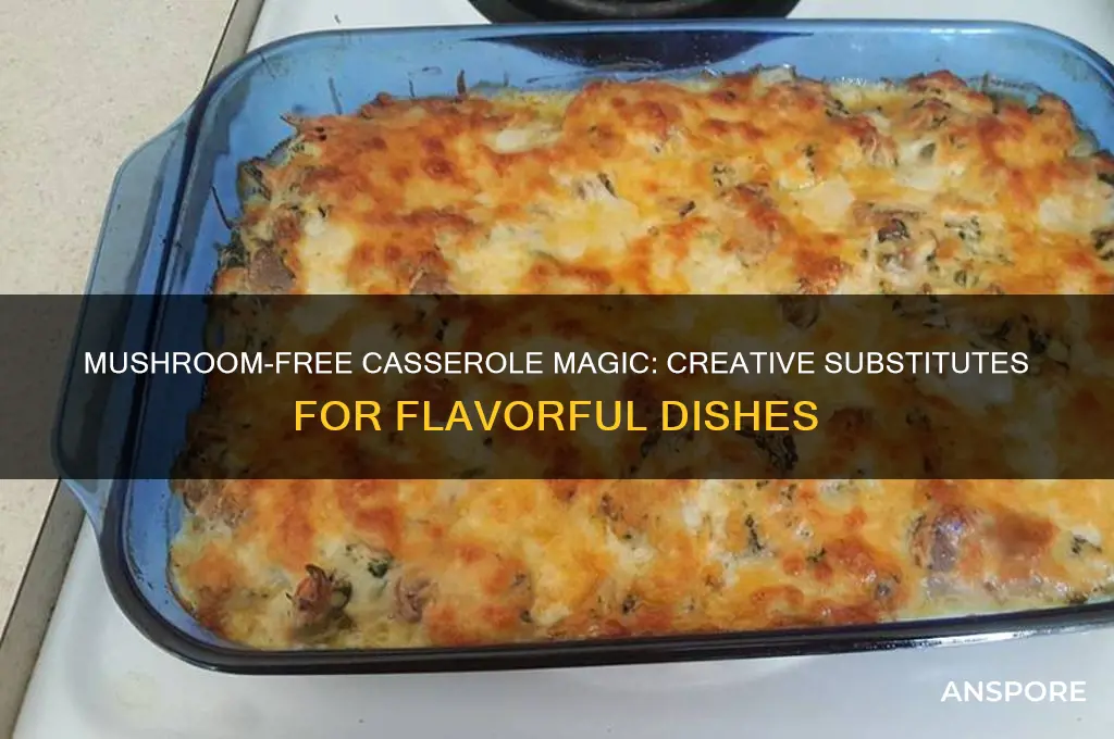 what can i use instead of mushrooms in a casserole
