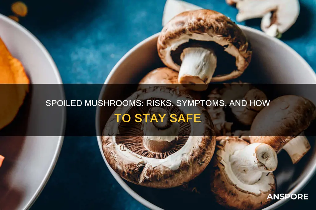 what can spoiled mushrooms do to you