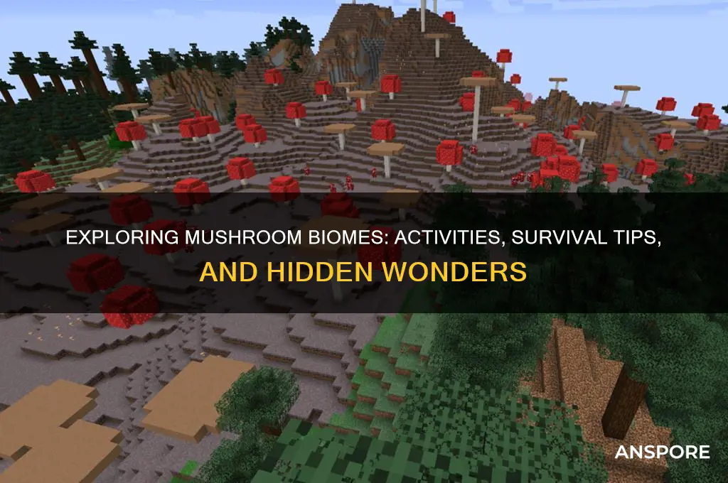 what can you do in a mushroom biome