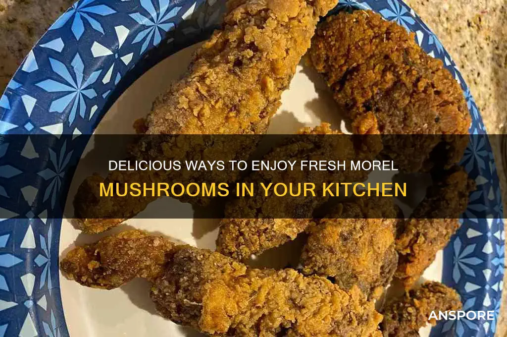 what can you do with fresh morel mushrooms
