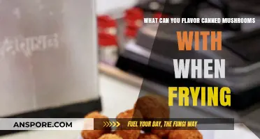 Delicious Frying Flavors: Enhancing Canned Mushrooms with Tasty Seasonings