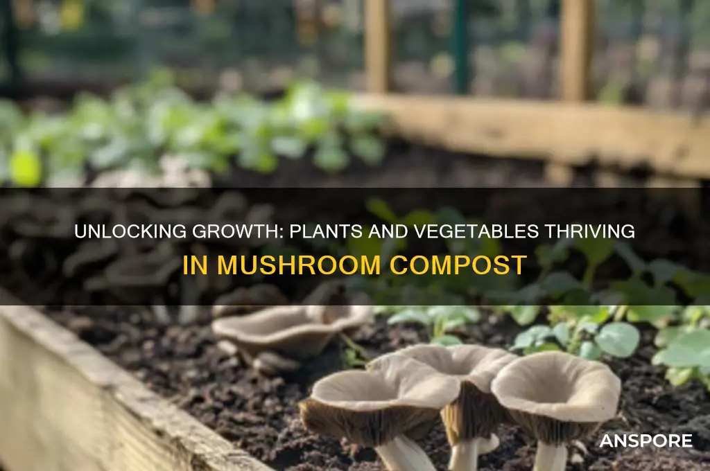 what can you grow in mushroom compost