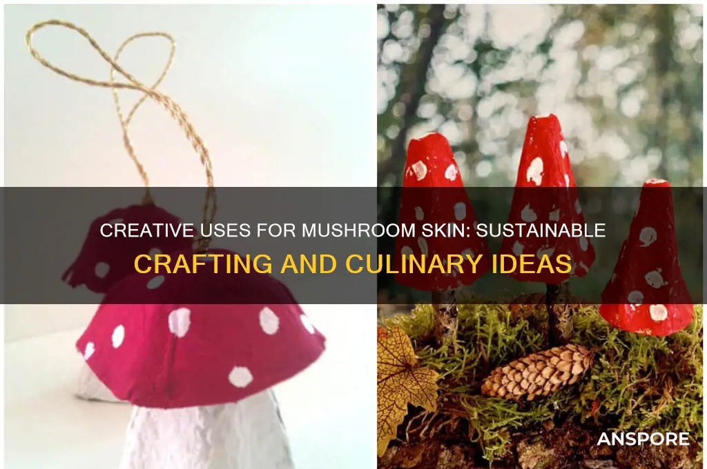 what can you make from mushroom skin
