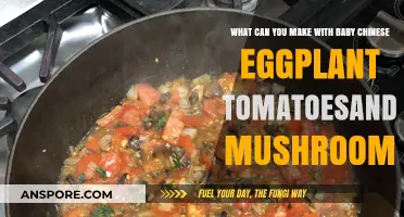 Delicious Baby Chinese Eggplant, Tomato, and Mushroom Recipe Ideas