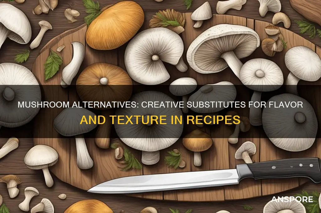 what can you substitue for mushrooms