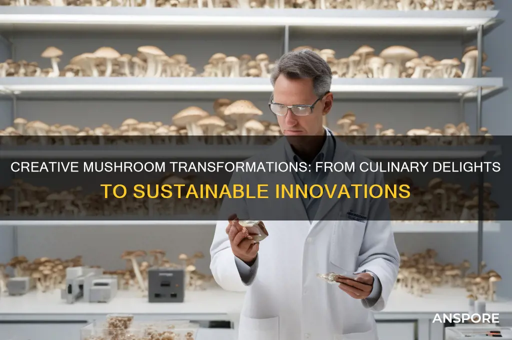 what can you turn mushrooms into