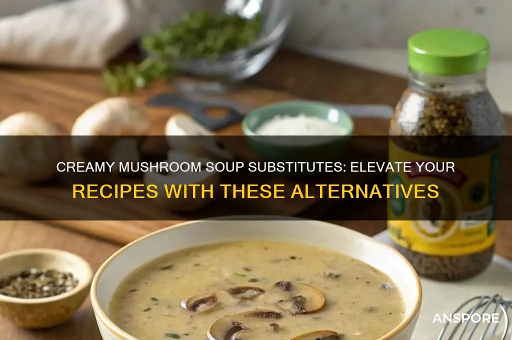 what can you use in recipes instead of mushroom soup