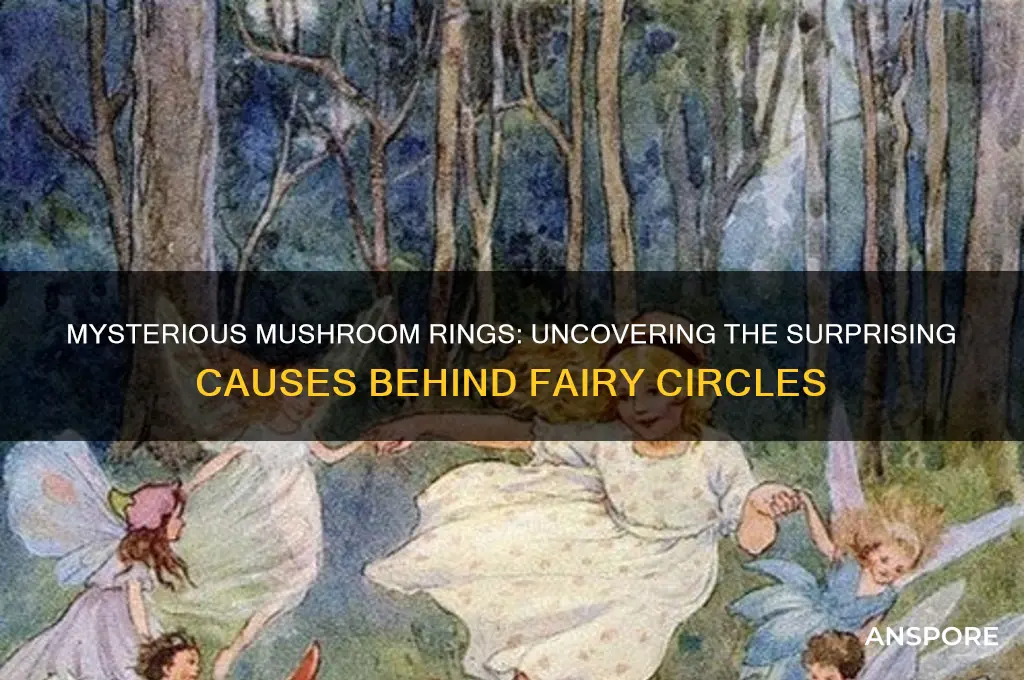 what causes a ring of mushrooms