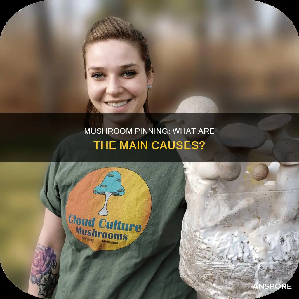 what causes mushroom pinning