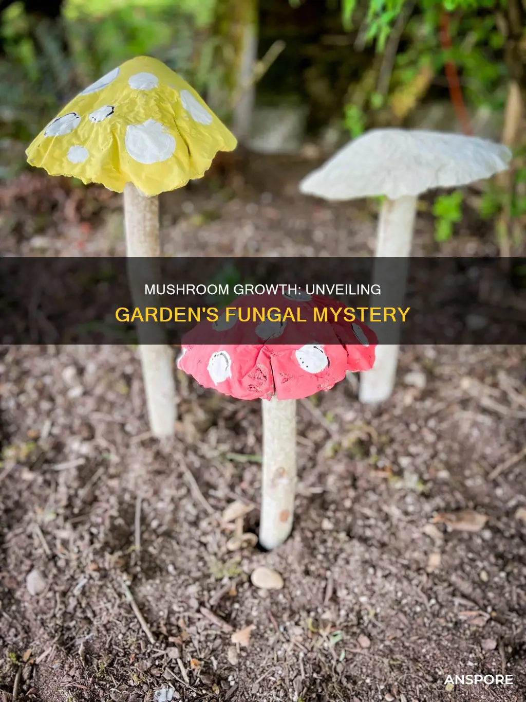 what causes mushrooms in garden
