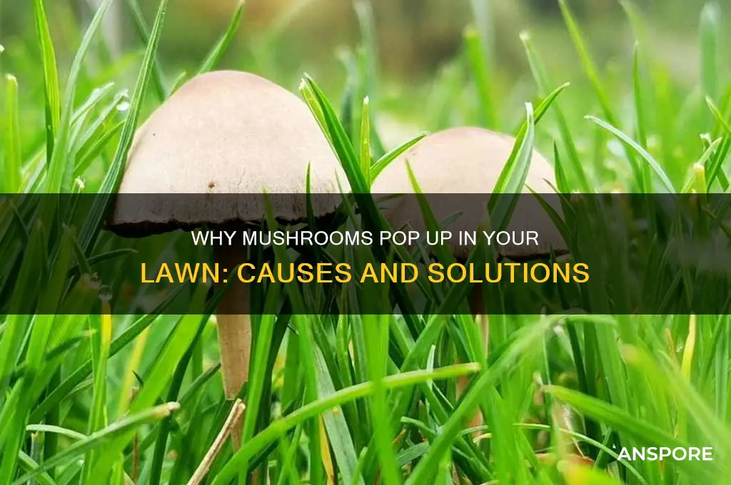 what causes mushrooms in my grass
