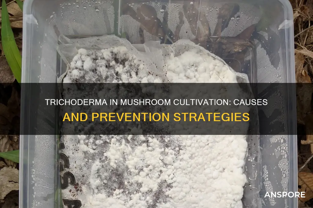 what causes trichoderma in mushroom cultivation