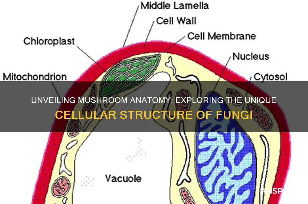 what cell are mushrooms made of