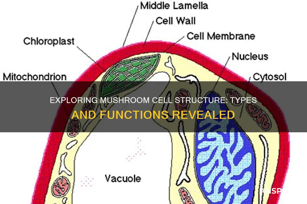 what cells does a mushroom have