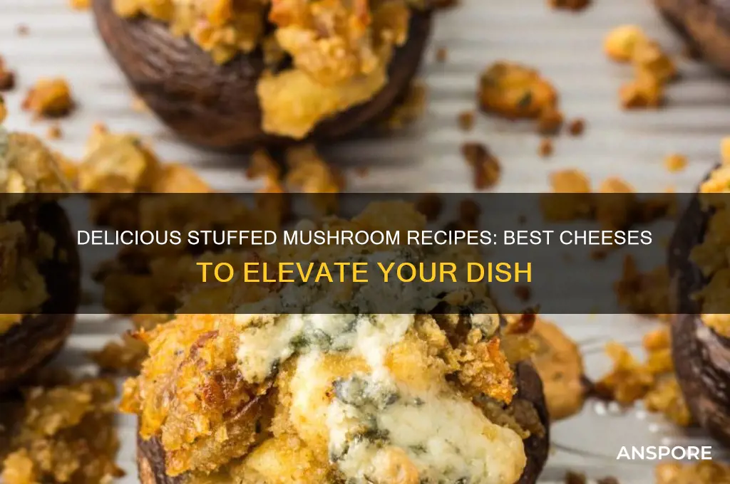 what cheese do you stuff mushrooms