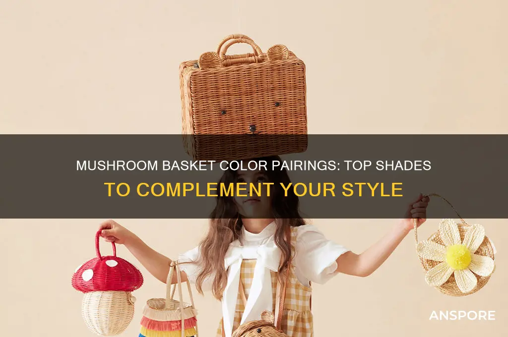 what color goes well with mushroom basket