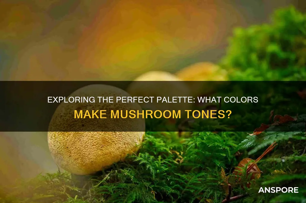 what colours make mushroom