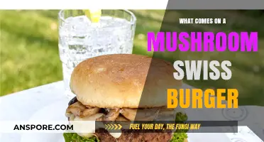 Discover the Delicious Layers of a Mushroom Swiss Burger