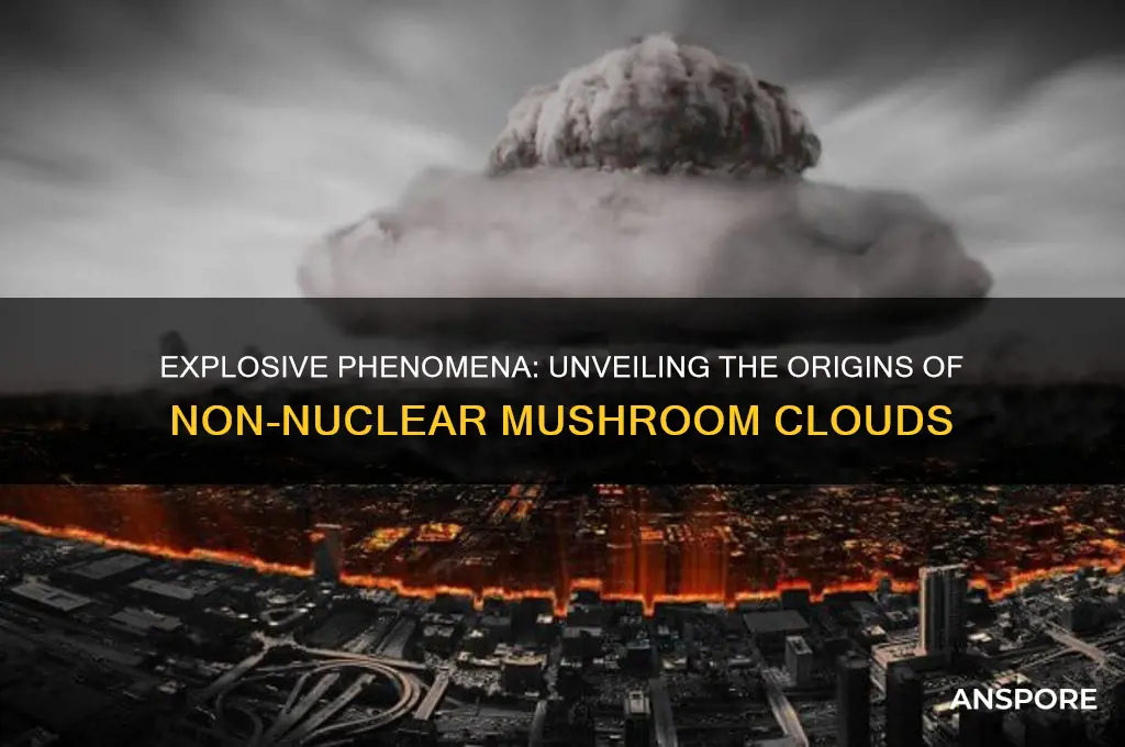 what creates a non nuclear mushroom cloud