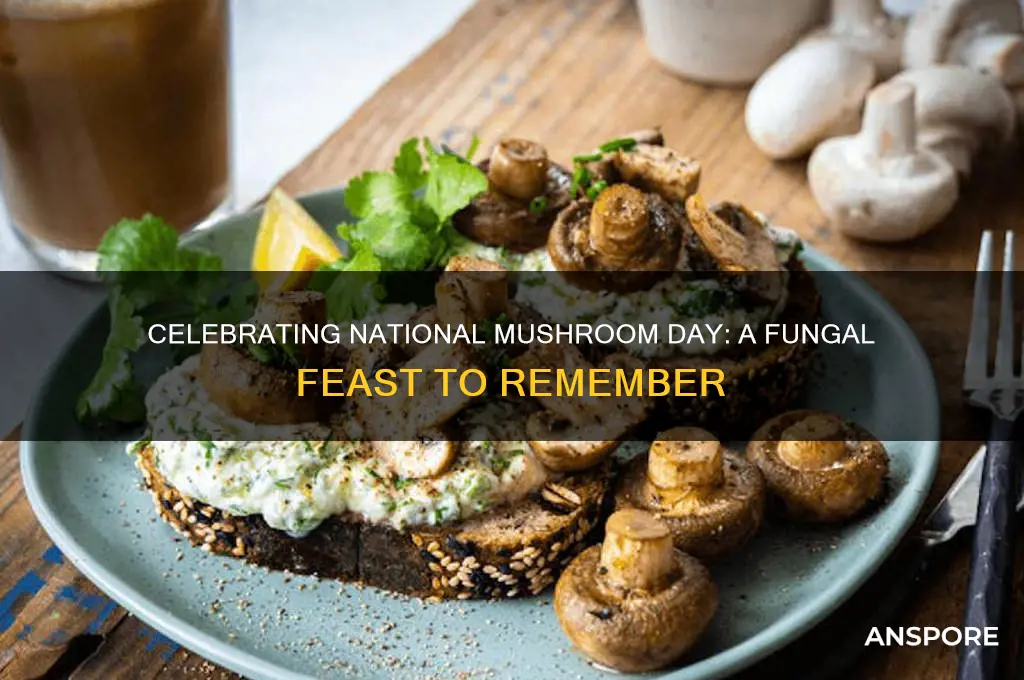 what day is national mushroom day