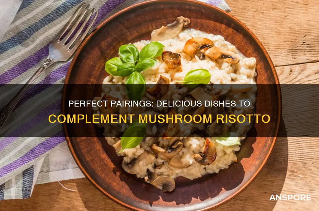 what dish goes with mushroom risotto