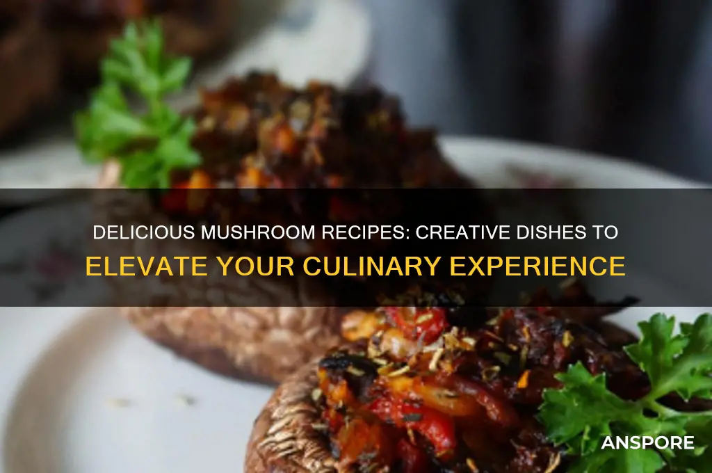 what dishes can be made from mushroom