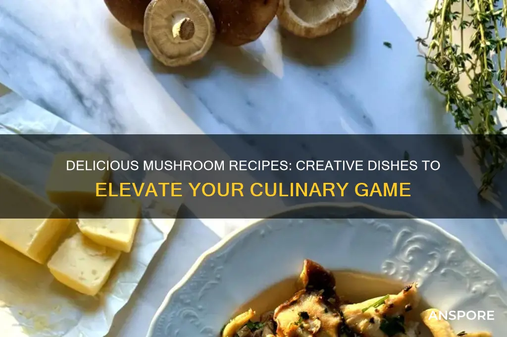 what dishes to make with mushrooms