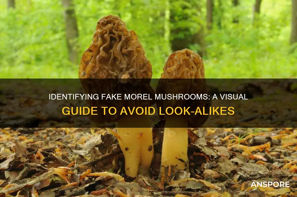 what do fake morel mushrooms look like