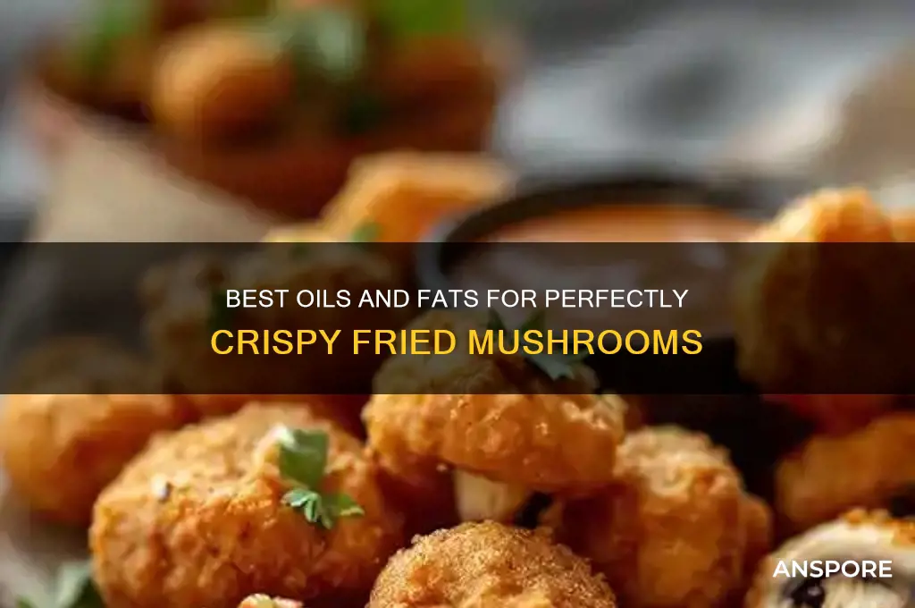 what do i fry mushrooms in