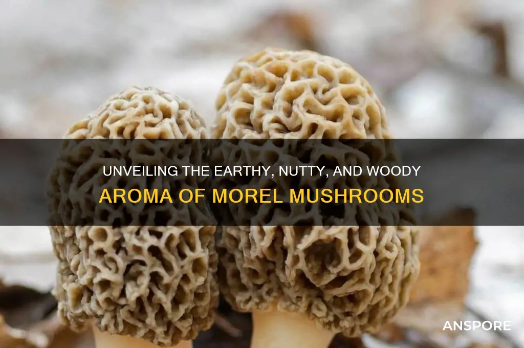 what do morel mushrooms smell like